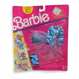 Barbie Doll‎ Ice Capades Fashions Outfit 1989 #4079 New Blue Ice Skating Costume